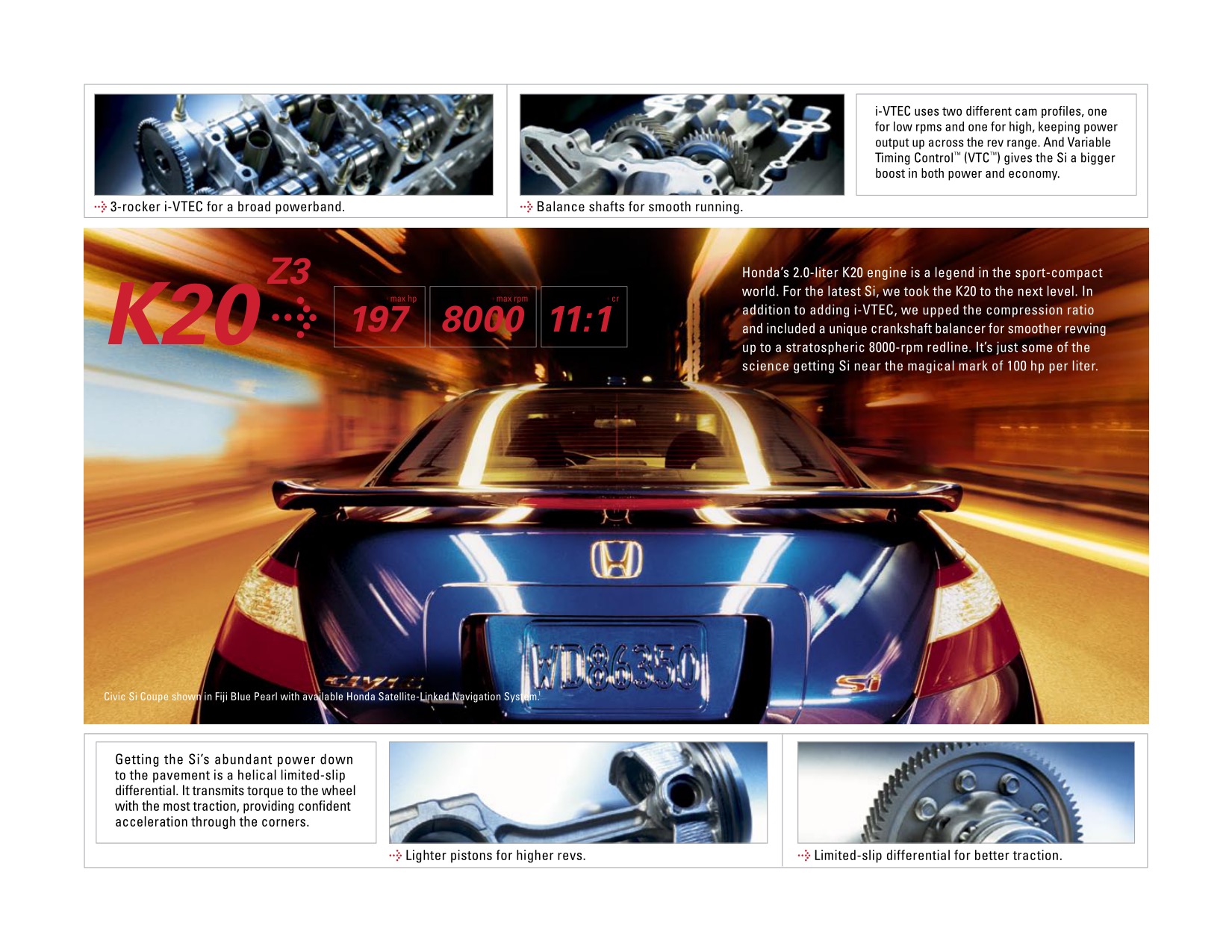 2008 Honda Civic Coupe Brochure Page 4